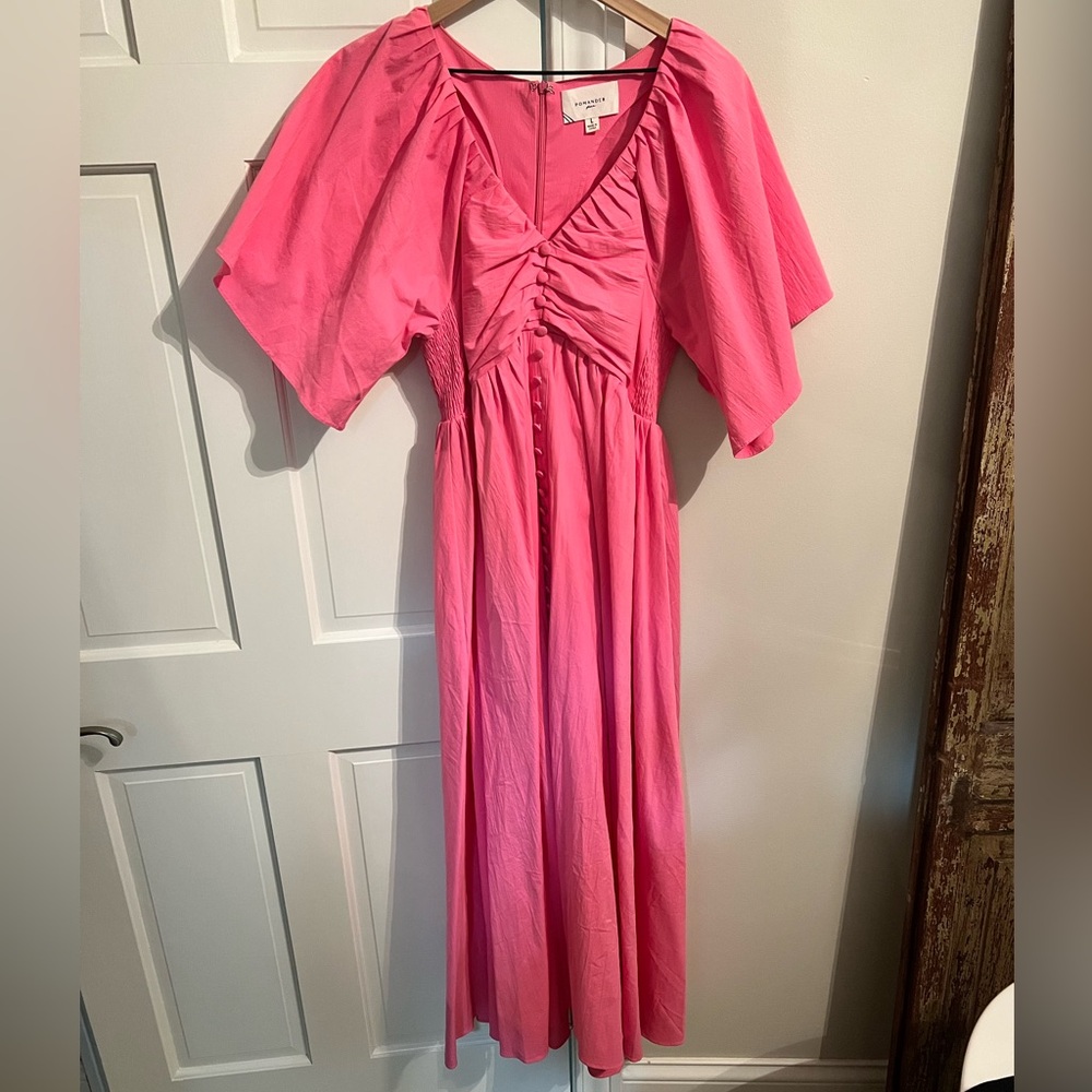Pink Pomador Place Dress